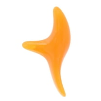 Unique Bargains 1 Pc Facial Muscle Stick Triangular Shape Skincare and Massaging Tool Orange