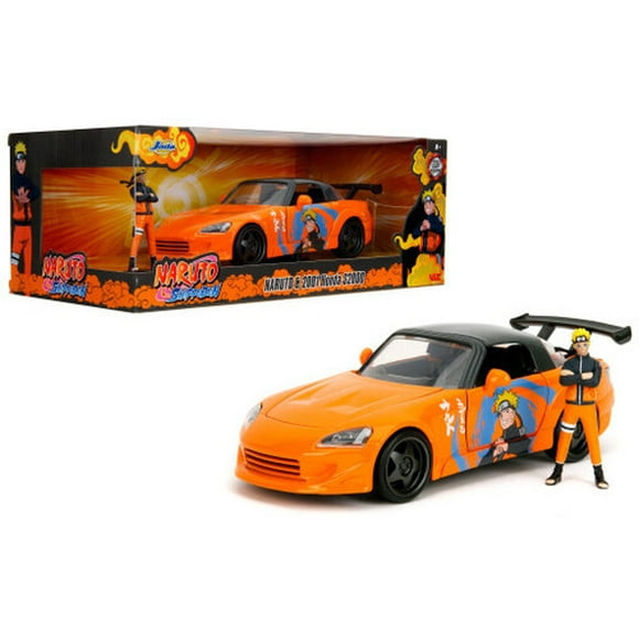 Jada Toys - 1:24 Hollywood Rides Naruto - '01 Honda S2000 with Naruto Figure