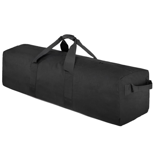 Bolsa de viaje Vorspack 180 L extra grande para viajes, color negro