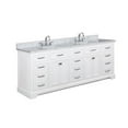 thumbnail image 2 of Maklaine 84" Double Vanity in White, 2 of 13