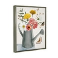 thumbnail image 3 of Stupell Industries Mixed Wildflower Arrangement Gardening Painting Luster Gray Floating Framed Canvas Print Wall Art, Design by Grace Popp, 3 of 6