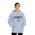 thumbnail image 3 of Gildan 18500 Crone Life Hoodie, Witch Maiden Mother Crone Hoodie, 3 of 9