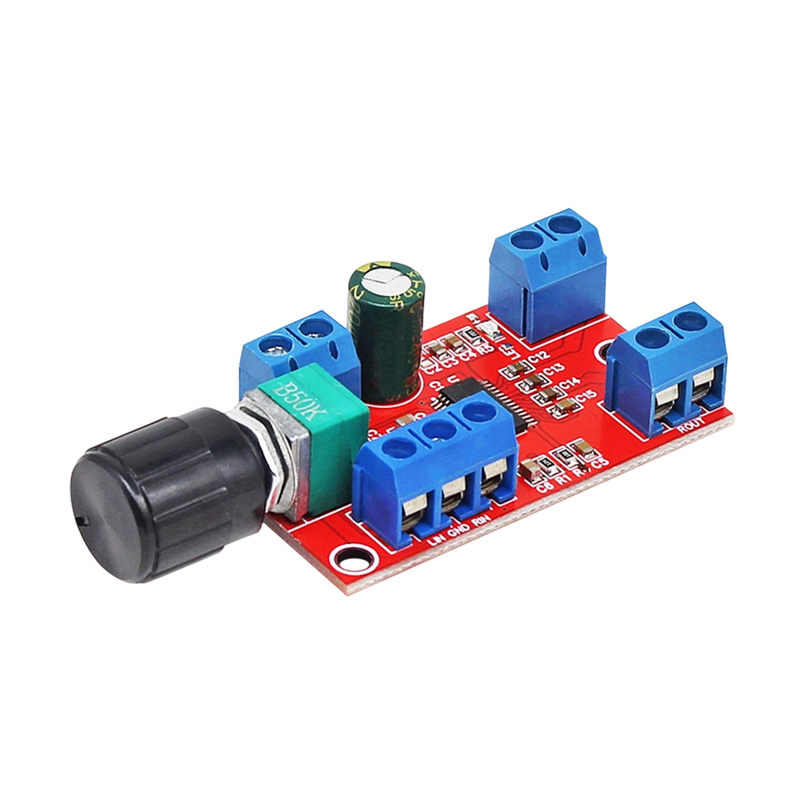 FY-M3D6 MP3 Voice Player Module | 12V DC 12W Amplifier Board | 8 Trigger Input Sound Module For Alarms & Prompts