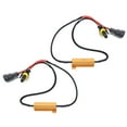 thumbnail image 1 of 2pcs 9005 LED Load Resistor Decoder 50W 6Ω for Headlight Fog Daytime Running Light, 1 of 8