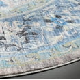 thumbnail image 2 of SAFAVIEH Claremont Roseann Oriental Area Rug, Blue/Light Gray, 6'7" x 6'7" Round, 2 of 7