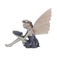 thumbnail image 3 of Estatua de hada sentada, adorno decorativo de girasol para jardinería, exterior y hogar., 3 of 14