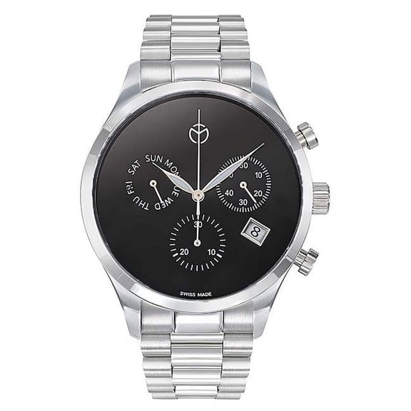 Mathey-Tissot Urban Chrono Chronograph Quartz Black Dial Men's Watch H411CHNM