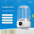 thumbnail image 3 of Wireless Portable Laundry Cup, Portable Rechargeable Mini Washing Machine for Underwear, 2025 New Cordless Mini Washing Machine, 360°Deep Cleaning for Travel, Camping, RV & Dorm (1pc), 3 of 6