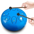 thumbnail image 1 of Tambor de acero Rain Drum REGIS, 8 notas, 15 cm, con bolsa y mazos, 1 of 6