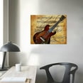 thumbnail image 3 of Nawypu  Music Wall Art Musical Painting Piano Violin Guitar Decor Framed Canvas Artwork Music Studio Decor, 3 of 4