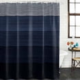 thumbnail image 3 of Blue Gray Waterproof Fabric Shower Curtain,Farmhouse Vintage Gradient Abstract Art Waterproof Fabric Shower Curtain for Bathroom Curtains Bathtubs Hotel Shower Curtains with 12 Hooks Small 36x72in, 3 of 8