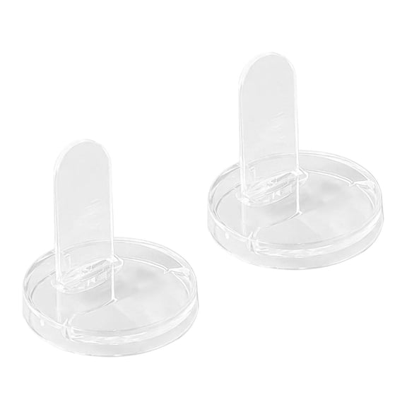 LeeQinersw 2 Pieces Clear Doll Stand Desktop Doll Holder for Action Figure Doll Display