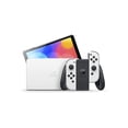 thumbnail image 4 of Pre-Owned Nintendo Switch OLED Model Video Game Console with White Joy-Con, 64 GB, 4 of 9