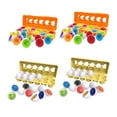 thumbnail image 1 of Juego de 24 huevos , juguete de aprendizaje, rompecabezas, juguete educativo Montessori para niños pequeños, 1 of 9