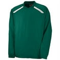 thumbnail image 2 of YOUTH PROMENTUM PULLOVER, M, Dark Green/ White, 2 of 2