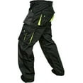 thumbnail image 4 of JuicyTrendz Men’s Tactical Work Pants – Utility Safety Cargo Trousers for Construction, Durable & Multi-Pocket Black W32 x L30, 4 of 6