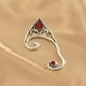 thumbnail image 3 of Clip de oreja,Aleación Moda Creativa Retro Hollow Mujer,Ear Cuff Oreja izquierda Clip Pendiente Joyas con clip,Ear Wrap para Mujeres Niñas Plata Artesanía,Fairy Elf Cosplay Disfraz de, 3 of 8