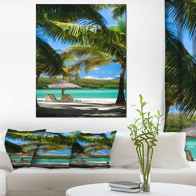 Tropical Paradise - Beach Photography Canvas Art Print