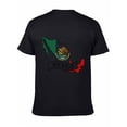 thumbnail image 6 of T-shirt Mexico Map Outline  Soft Cotton Adult Heat-Transfer Graphic T-Shirt - 180g Breathable Fabric, Unisex Summer Casual Wear with Durable Heat-Printed Design, 6 of 10