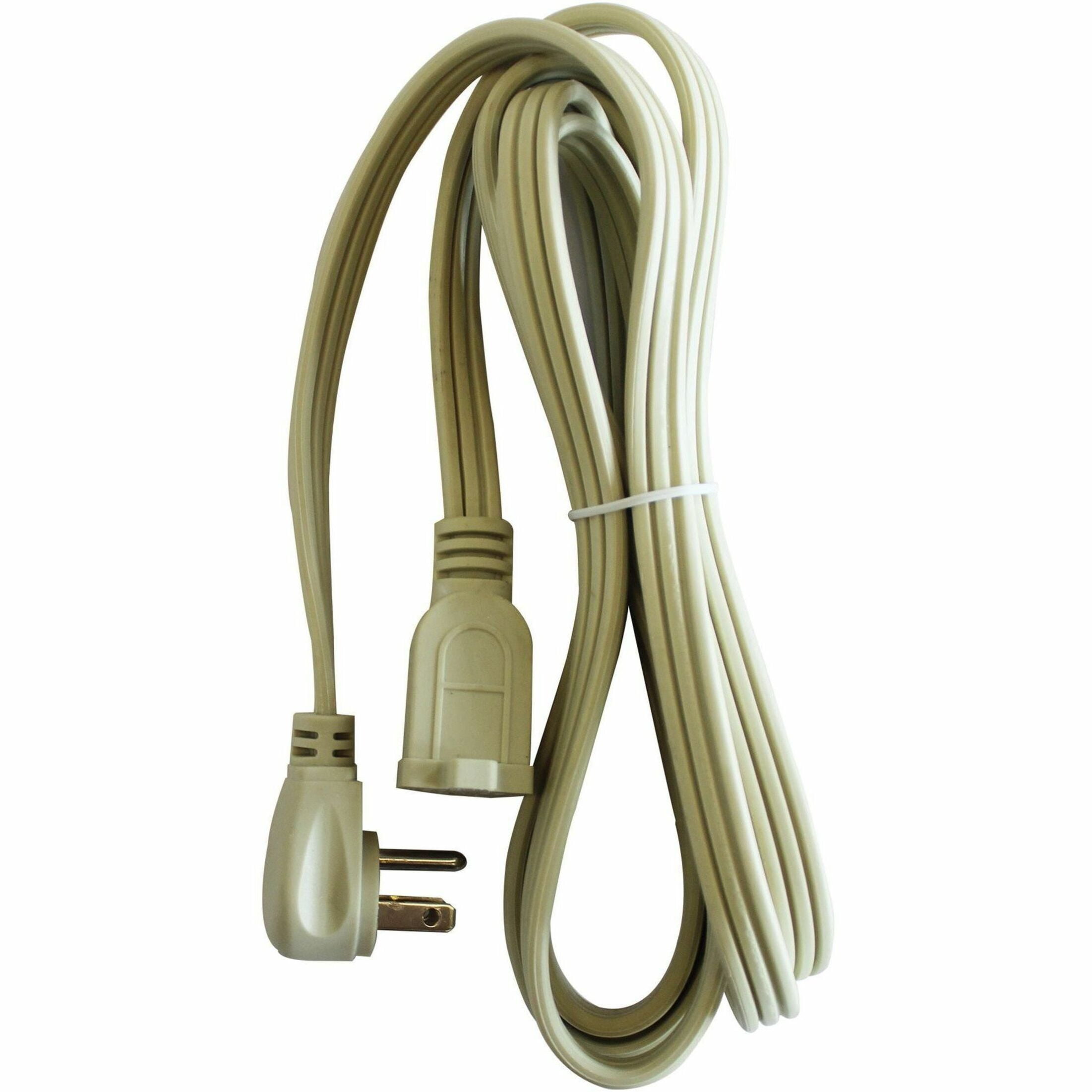 Compucessory, CCS25146, Heavy Duty Indoor Extension Cord, 1, Beige