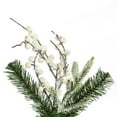 thumbnail image 7 of Vickerman 6' x 14" Frosted Berry Mixed Pine Cone Artificial Pre-Lit Garland, Battery Operated Lights, 7 of 7