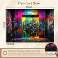 thumbnail image 3 of Graffiti Wallpaper Graffiti Covered Elevator Doors Peel and Stick Wall Murals 69"H x 96"W Removable PVC Wall Paper Self-Adhesive Wall Paintings Art Decor for Bedroom Living Room, 3 of 7