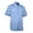 Blue, variant on First Class Polycotton Short Sleeve Uniform Shirt - White - M