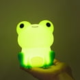 thumbnail image 2 of Lámpara de silicona Advancent Verde de larga duración Tecnología de ahorro de energía Luz nocturna de rana Iluminación y accesorios colorido, 2 of 6