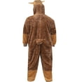 thumbnail image 2 of Mad Engine Mens Llama Onesie Hooded Union Suit Pajama, 2 of 2