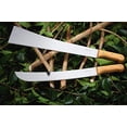 thumbnail image 3 of Tramontina - Machete Facao de Mato, de 14", con Láminas de Acero al Carbono, Mango de Madera y Remaches de Aluminio, Set Ergonómico y de Alta Durabilidad, Limpieza y Corte, 3 of 4