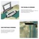 thumbnail image 3 of Balery Serene Coastal Blue Sky Funda de equipaje, fundas para maletas, elástica, lavable, protector de maletas, compatible con maletas de 18 a 32 pulgadas-X-Large, 3 of 7