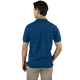 thumbnail image 3 of Playera Slim Fit Manga Corta Azul Púmbago Bordado R Muscle Fit Caballero, 3 of 4