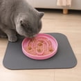 thumbnail image 3 of mdesiwst Pet Slow Feeder Bowl, Silicone Maze Design Pet Feeding Bowl, Fun Slow Feeder Food Dish Extends Eating Time for Cats Dogs Reduces Vomiting Bloating, 3 of 7