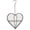 Gray, variant on Hanging Heart-Shaped Wire Bird Nesting Material Holder with Chain,Handmade Fiber Bird Nesting Heart Refillable,for Hummingbirds,Spring and Summer Garden Decor Wild Birds Station