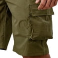 thumbnail image 4 of Yievot Cargo Shorts for Men Casual Drawstring Elastic Waist Summer Workout Gym Shorts with Pockets, 4 of 7