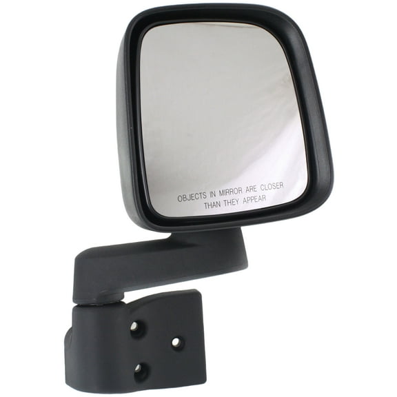 MIRROR Compatible For 2003-2006 Jeep Wrangler TJ Right Passenger Textured Black