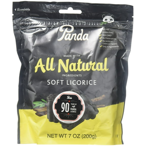 Panda Natural Licorice Chews 7oz (pack Of 4)