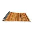 thumbnail image 2 of Ahgly Company Indoor Rectangle Abstract Orange Modern Area Rugs, 5' x 7', 2 of 4