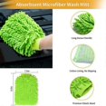 thumbnail image 4 of 10-Piece Car Details Brush Set Long Soft Wheel Brush Car Wash Details Brush Ultra-Fine Fiber Cleaning Gloves, 4 of 5