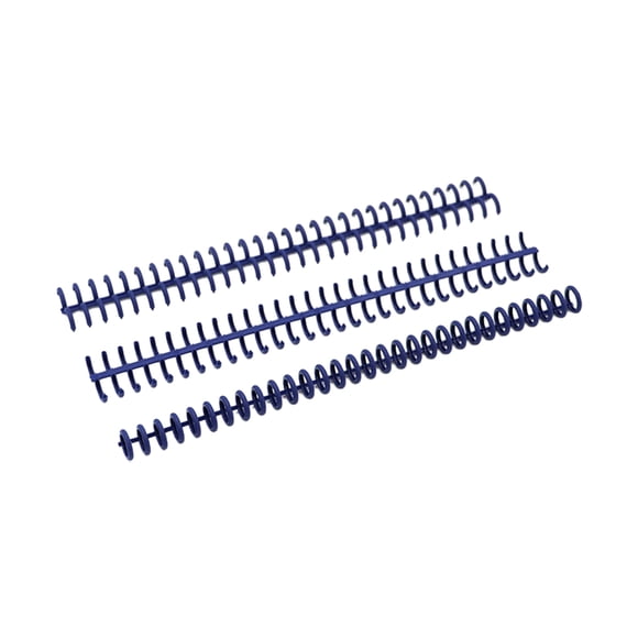 Seitruly 10 carpetas de hojas sueltas compactas de 30 agujeros, amplias aplicaciones y anillos de carpeta de alto rendimiento reutilizables Carpetas de archivos Azul oscuro + 10 piezas