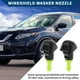 thumbnail image 3 of 2 piezas de boquilla de lavado de parabrisas delantero para Subaru Outback 2010-2014 y Subaru Legacy 2010-2014, negro y verde, 3 of 6