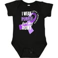 thumbnail image 3 of Inktastic I Wear Purple for My Aunt Lupus Awareness Boys or Girls Baby Bodysuit, 3 of 5