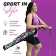 thumbnail image 2 of Women's Ultralight Sunday Bag | Taboo Fashions Stand Bag | Range Bag, Par 3, Executive Course | Self Flexing Stand, Adjustable Strap (Rembrandt), 2 of 6