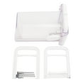 thumbnail image 3 of Yajisi Multifunctional Cheese Cutter, ABS Storage Container with Stainless Steel Blades for Home Kitchen, 8.7 x 5.3 x 5.9 Inches, 3 of 9