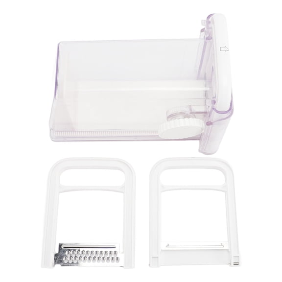 BOKYAN Multifunctional Cheese Cutter & Storage Container with Stainless Steel Blades – Shred, Slice, and Store Cheese Safely