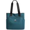thumbnail image 1 of Lightweight Waterproof Nylon Shoulder Bag, Large Capacity Handbag, Tote Bags for Work School and Travel, 1 of 7