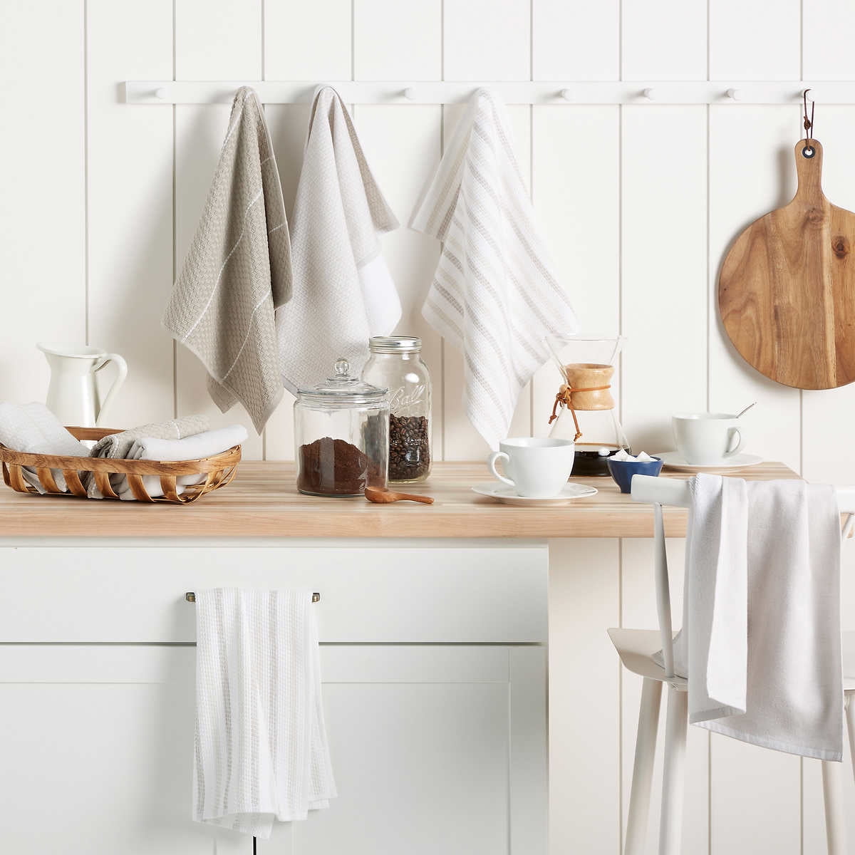Organic 8-piece Kitchen Towel Set