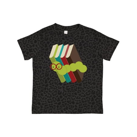

Inktastic Bookworm Books Reading Gift Toddler Boy or Toddler Girl T-Shirt
