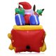 thumbnail image 3 of Estatuilla inflable de Papá Noel para jardín de Navidad, adorno de fiesta en casa para interiores, decoración de patio de césped, casa de Kits de decoración para fiestas  enchufe australiano, 3 of 6