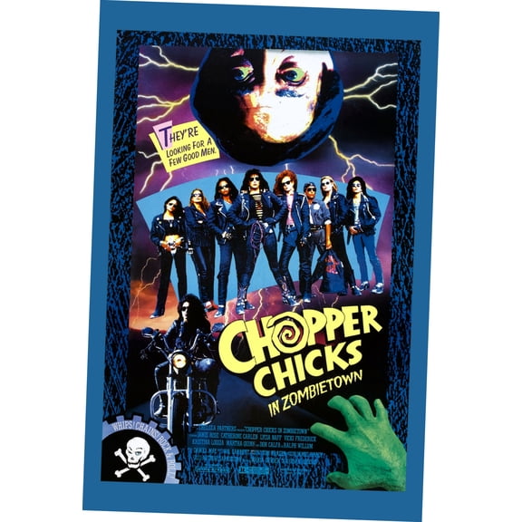 Chopper Chicks In Zombietown Movie Poster Reprint 27inx40in for any room 27x40 Square Adults Best Posters
